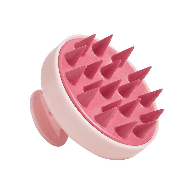 Luminora Soft Scalp Massage Brush — Blush