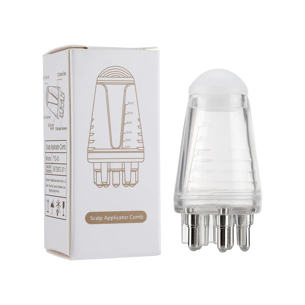 Precision Scalp Oil Applicator & Massage Comb