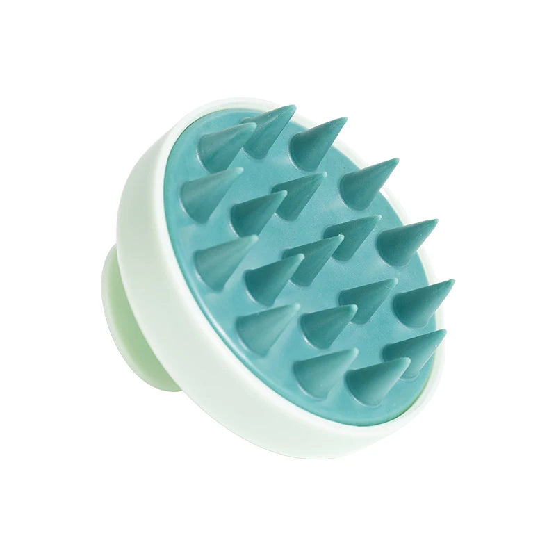 Luminora Soft Scalp Massage Brush — Seafoam