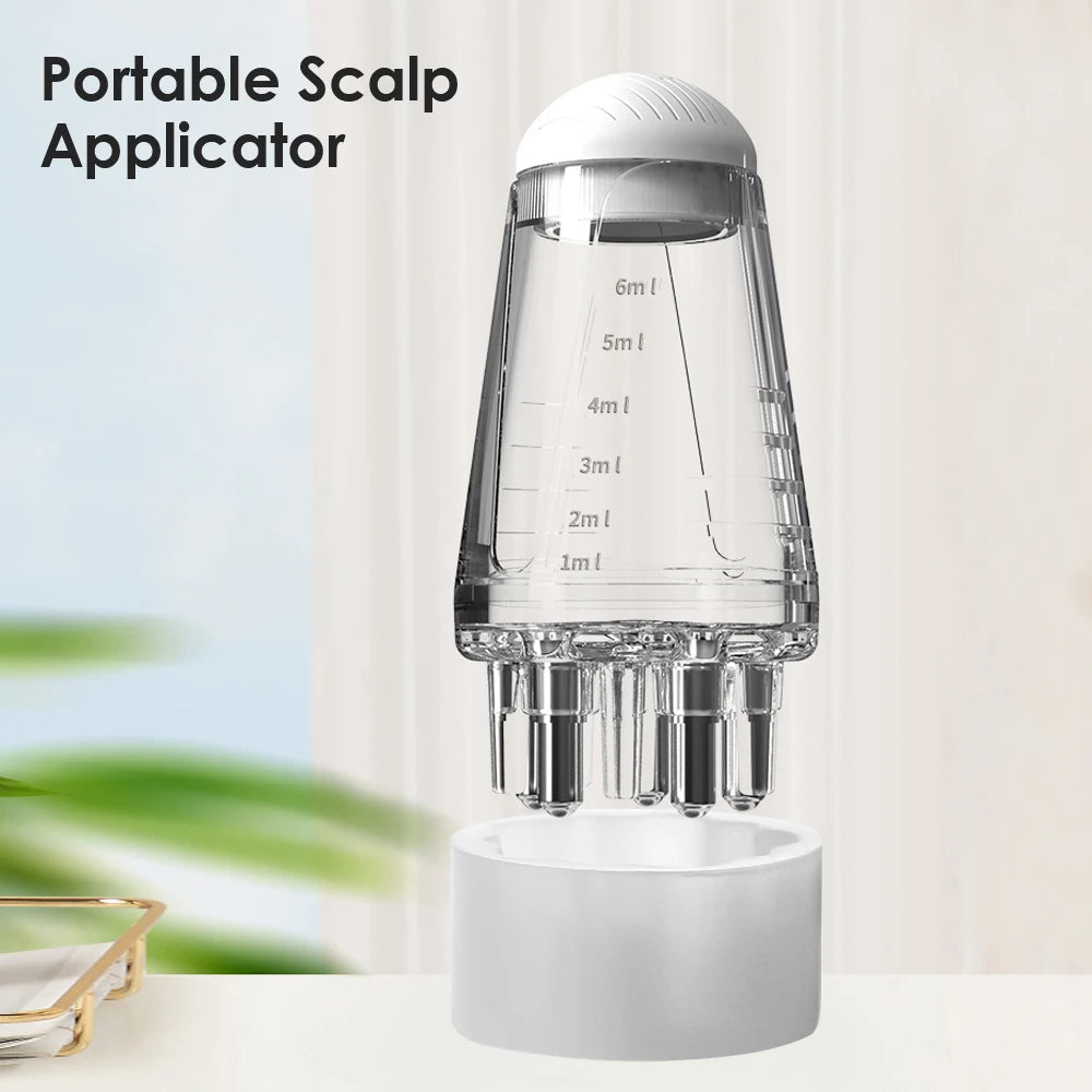 Precision Scalp Oil Applicator & Massage Comb