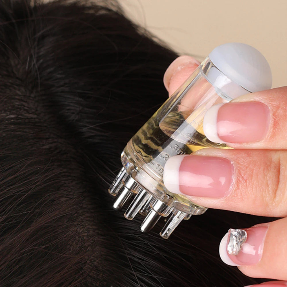 Precision Scalp Oil Applicator & Massage Comb
