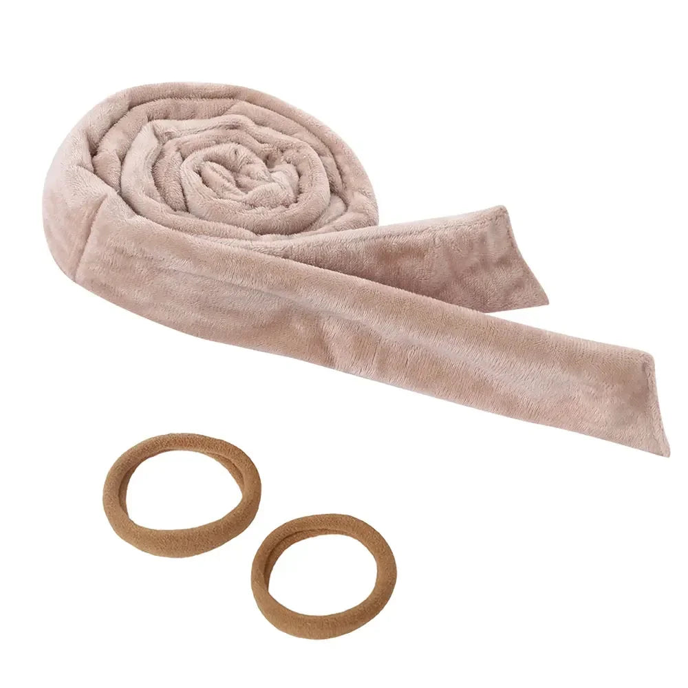 Luminora Heatless Curling Wrap Set — Sand · Hair ties / China Mainland