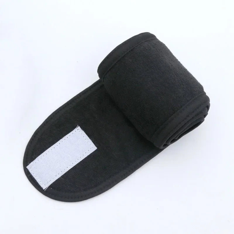 Luminora Adjustable Spa Headband — Black