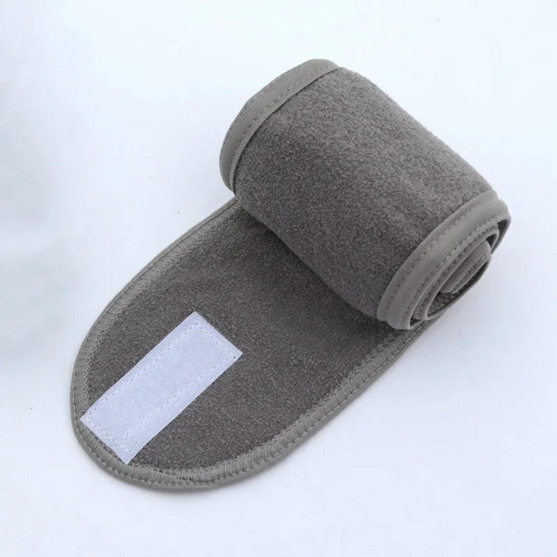 Luminora Adjustable Spa Headband — Charcoal