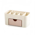Organizator pentru cosmetice cu sertar și compartimente – Luminora