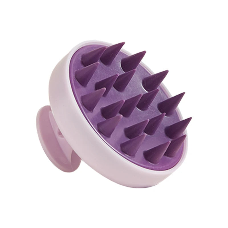 Luminora Soft Scalp Massage Brush — Lilac