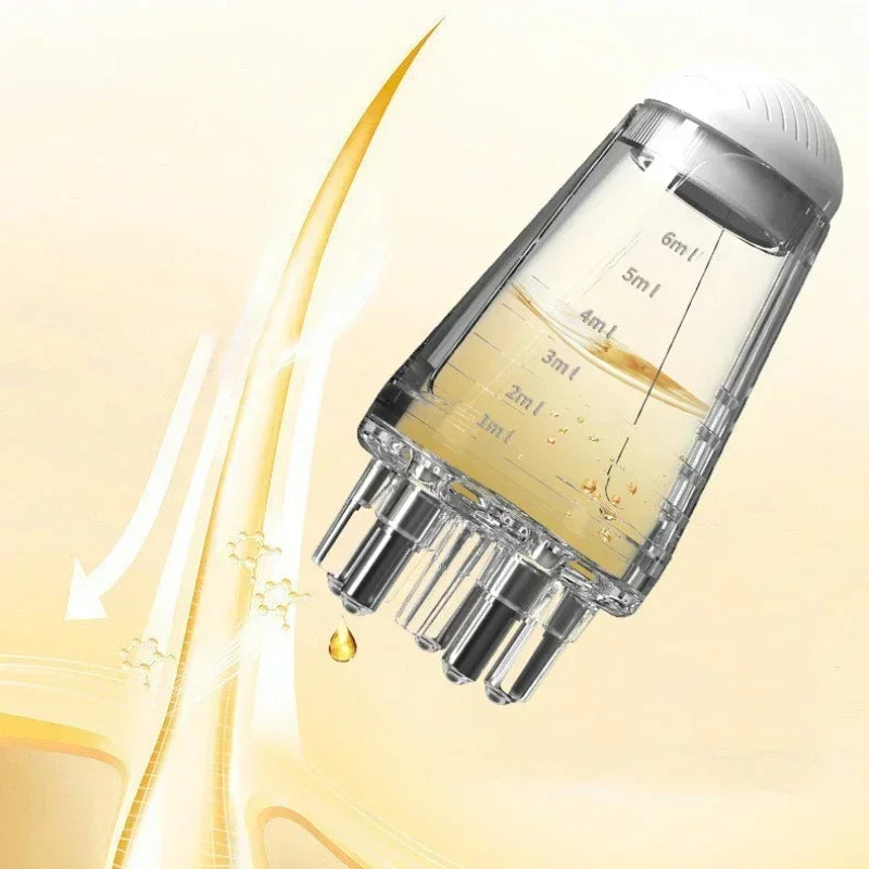 Precision Scalp Oil Applicator & Massage Comb