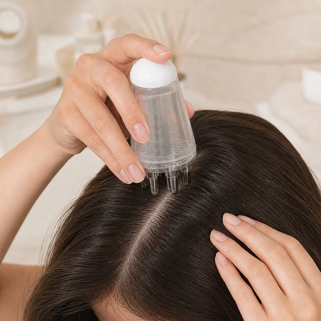 Precision Scalp Oil Applicator & Massage Comb